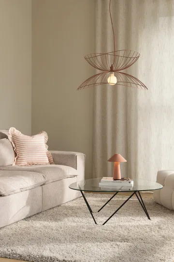 Ray ceiling lamp Ø70 cm - Dusty pink - Globen Lighting