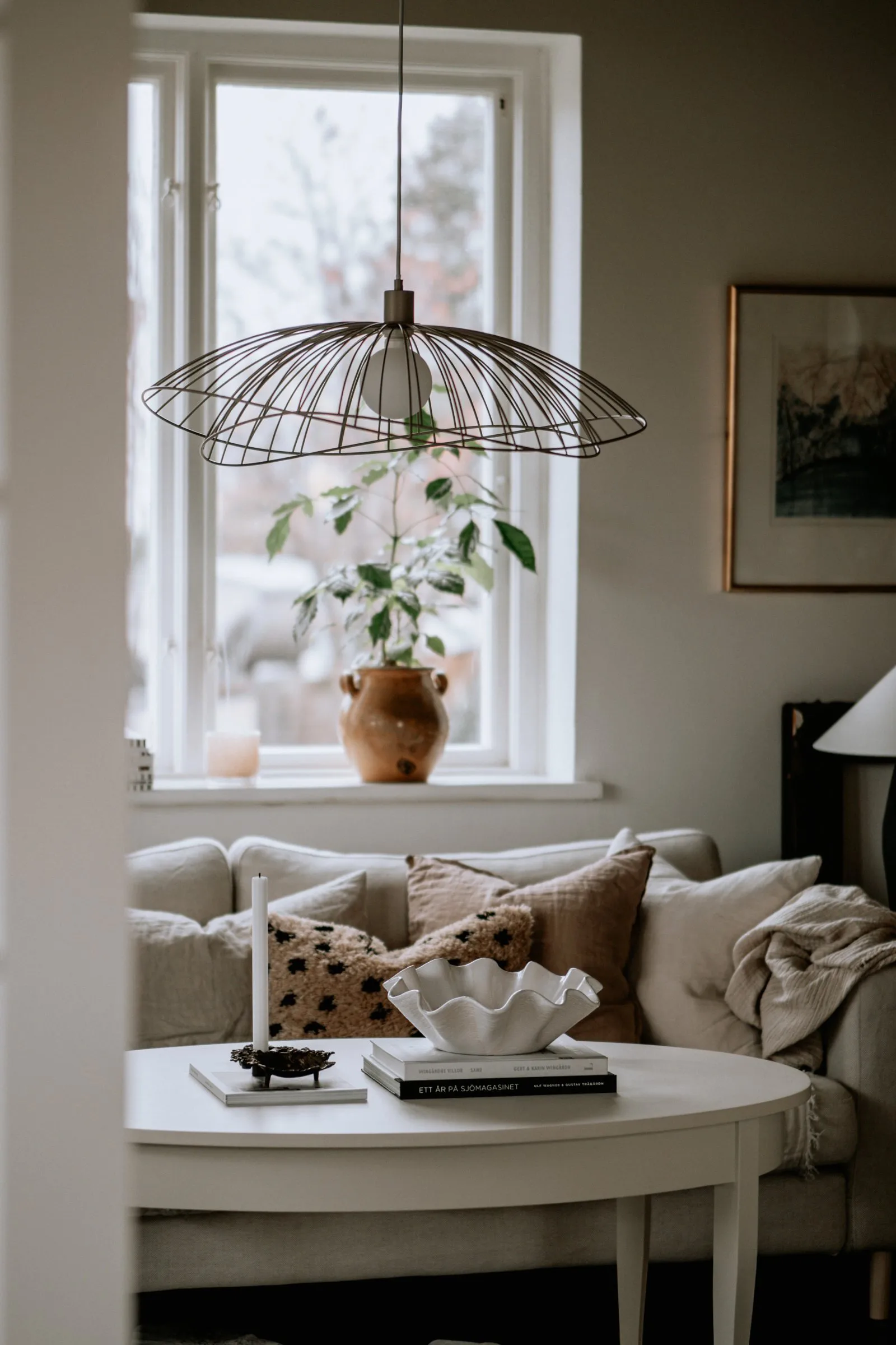 Ray ceiling lamp Ø70 cm, Mud Globen Lighting