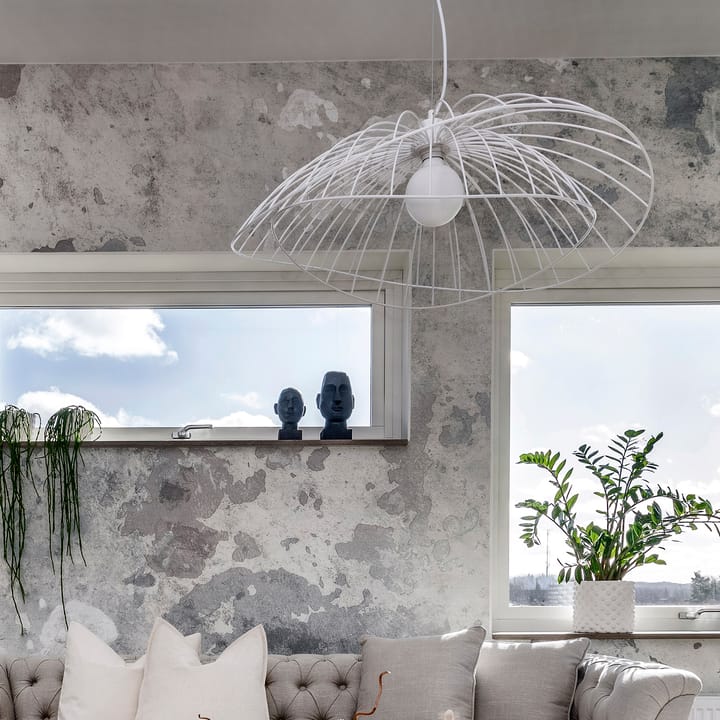 Ray ceiling lamp Ø70 cm, white Globen Lighting