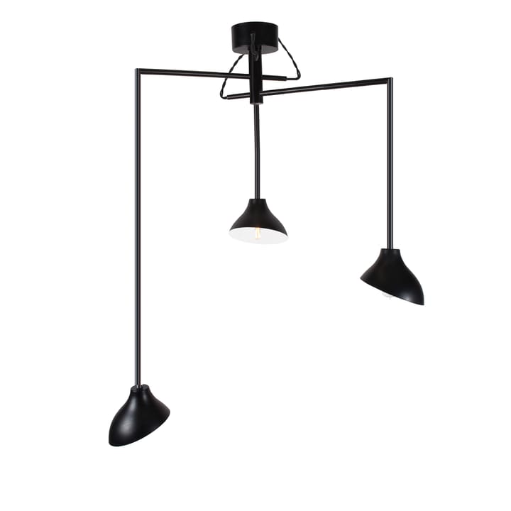 Spider 3 taklampa, Svart Globen Lighting