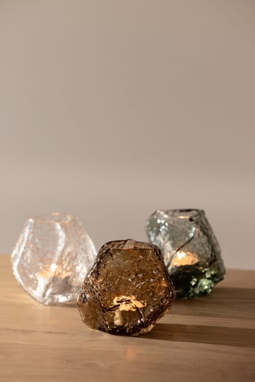Valerie 12 tealight holders - Brown - Globen Lighting