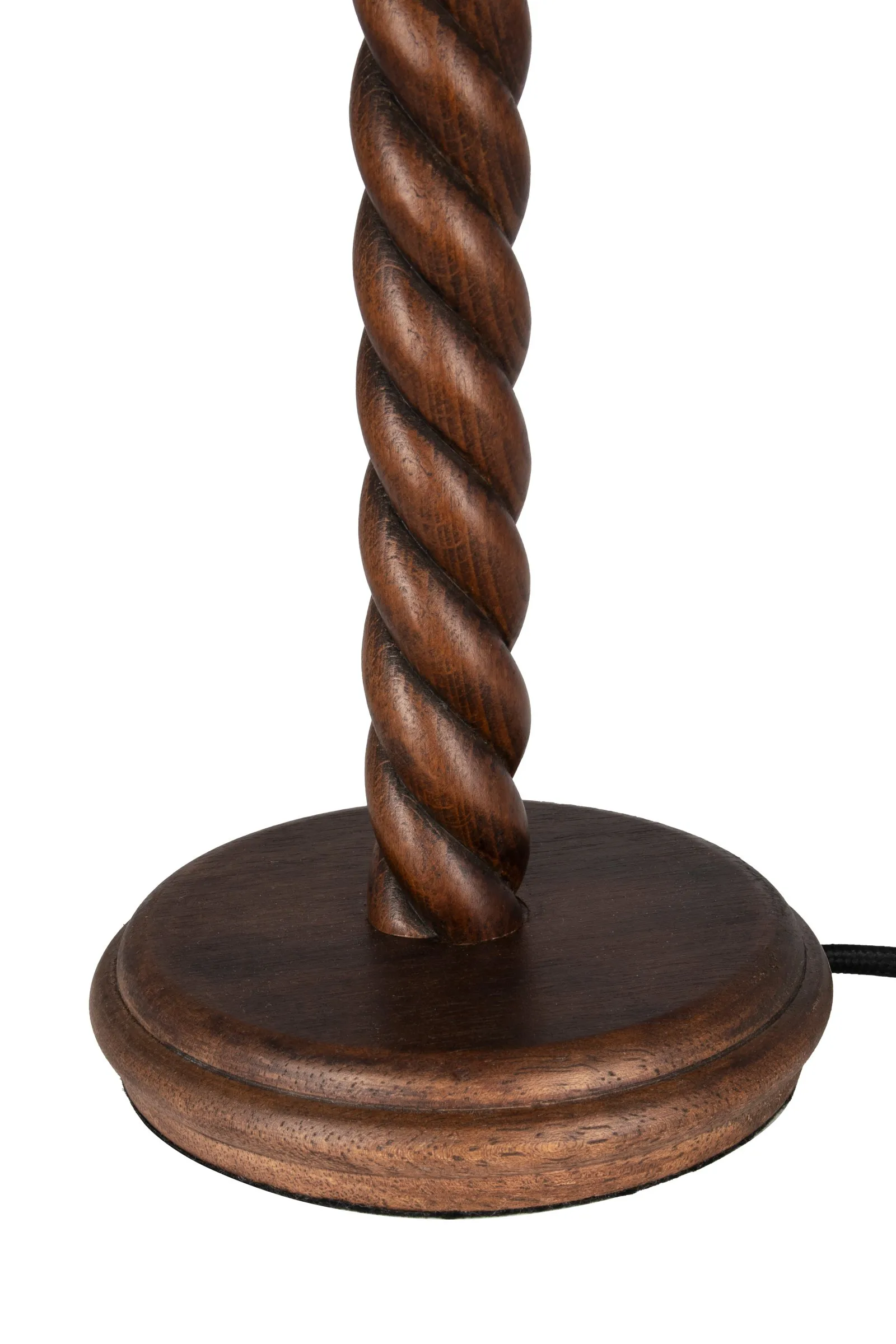 Willow lamp base 48 cm, Walnut Globen Lighting