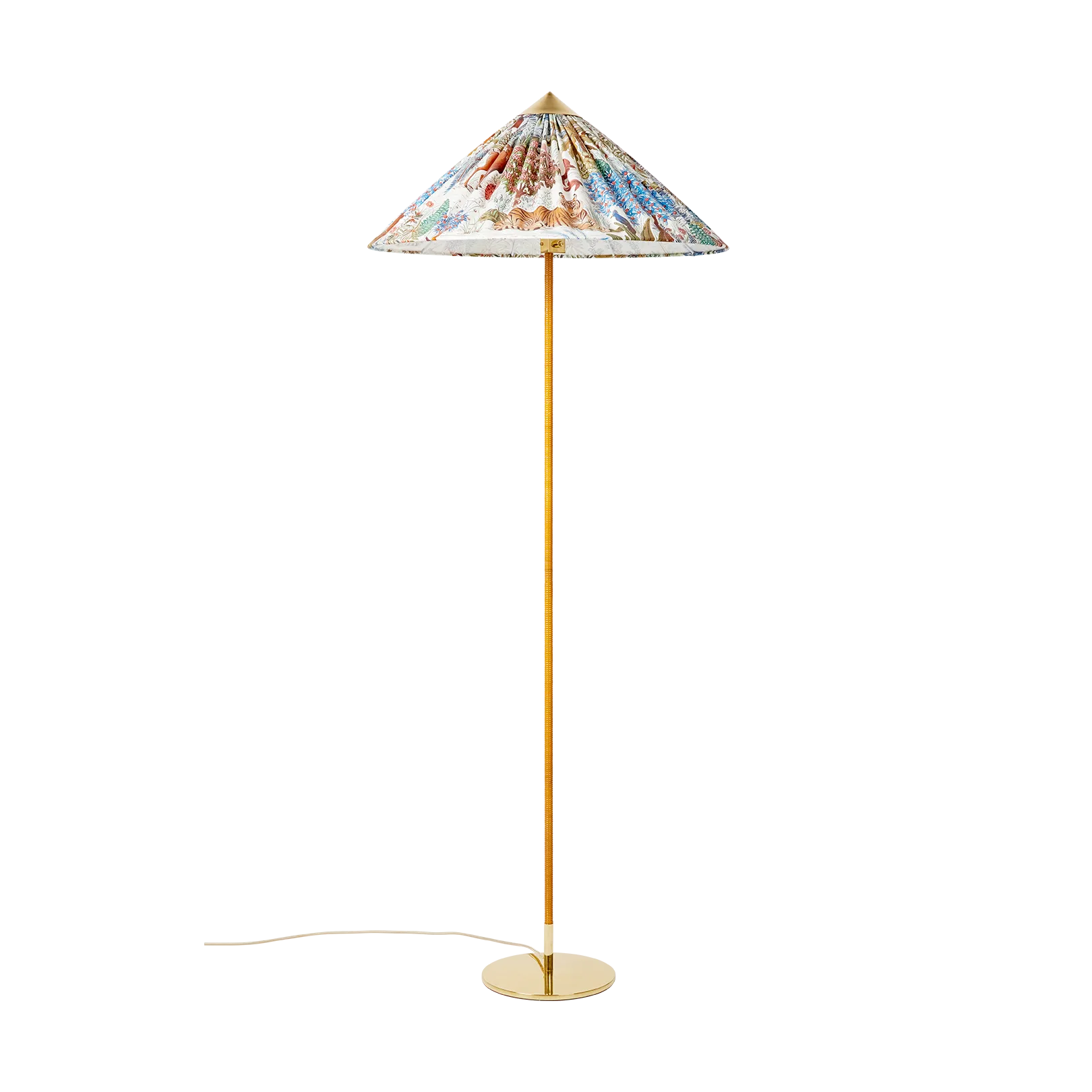9602 golvlampa, Mässing-pierre frey GUBI