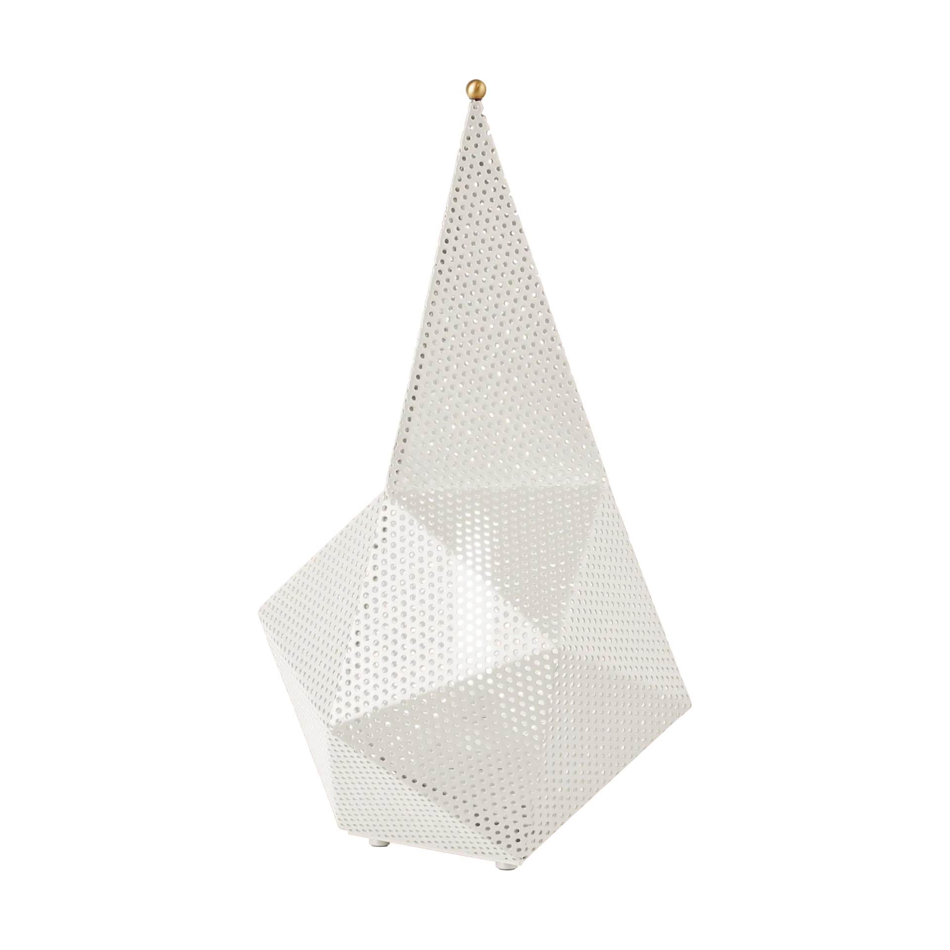 Bagdad portabel Leuchte, Cream white semi matt GUBI
