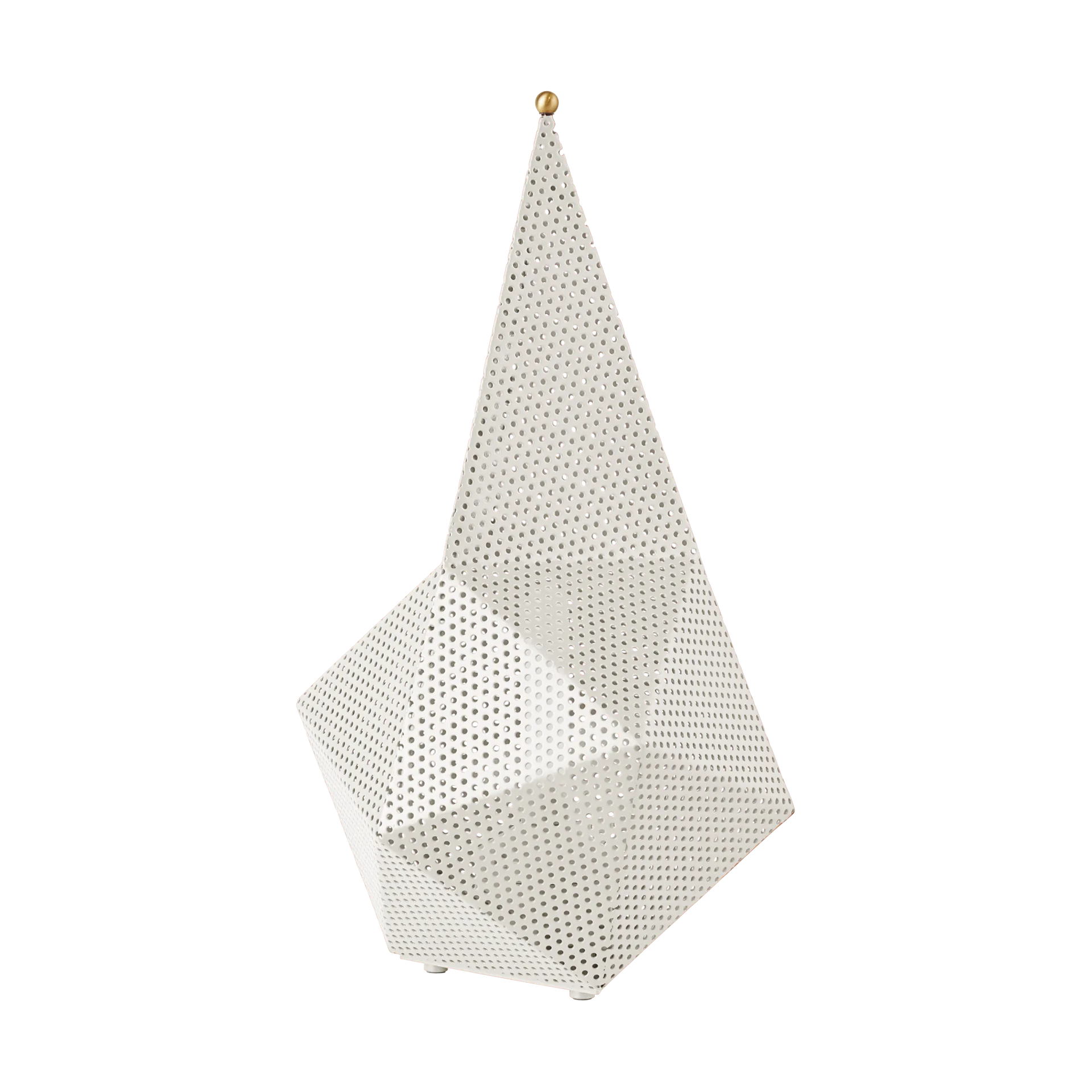 Bagdad portabel Leuchte, Cream white semi matt GUBI