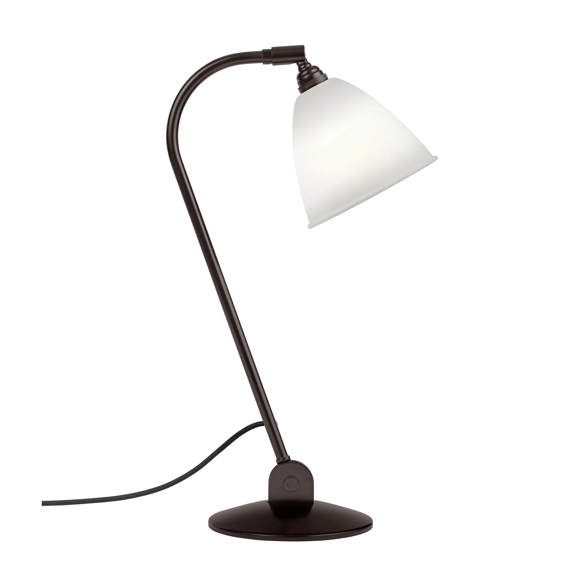 Bestlite BL2 bordslampa, benporslin-svart GUBI