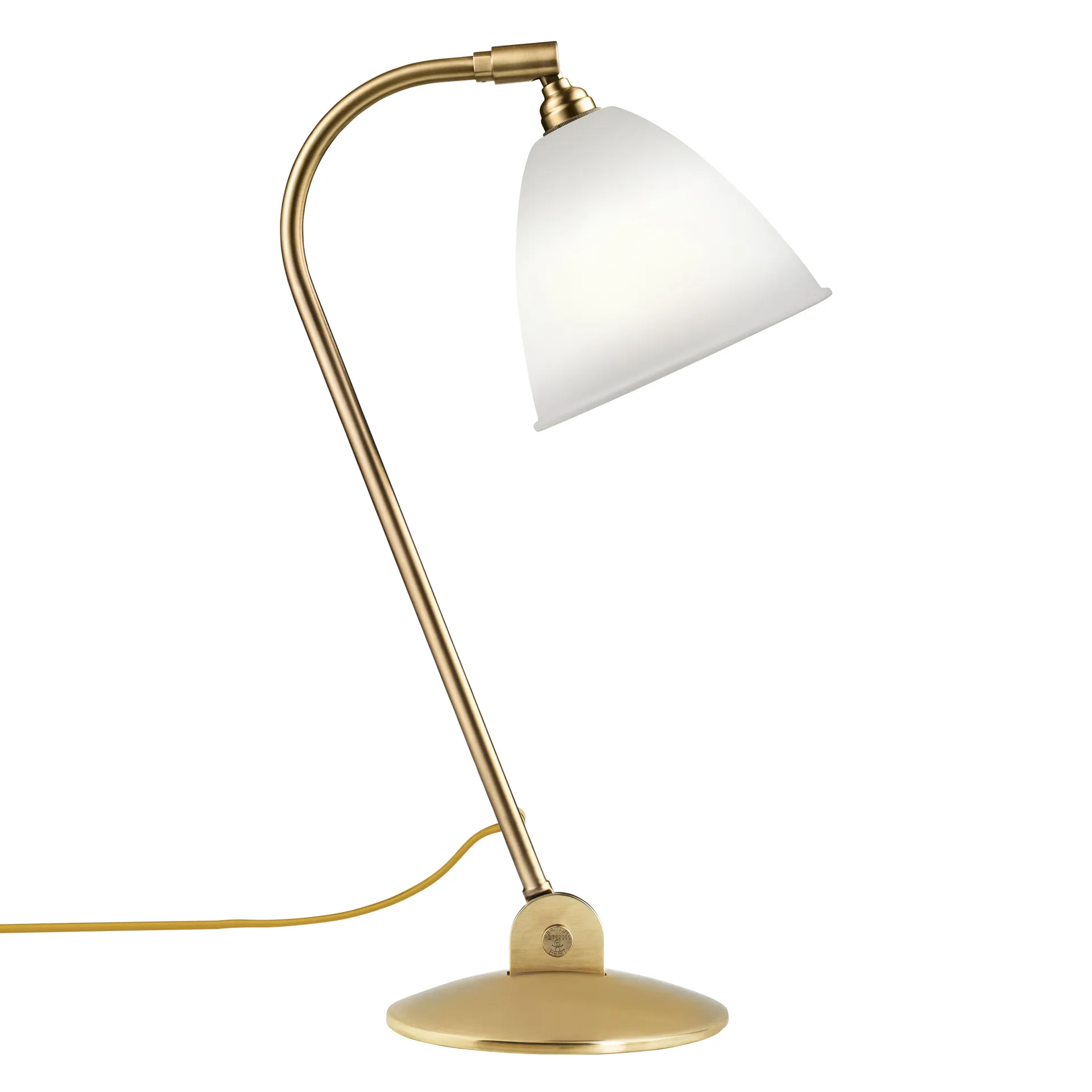 Bestlite BL2 table lamp, bone china-brass GUBI