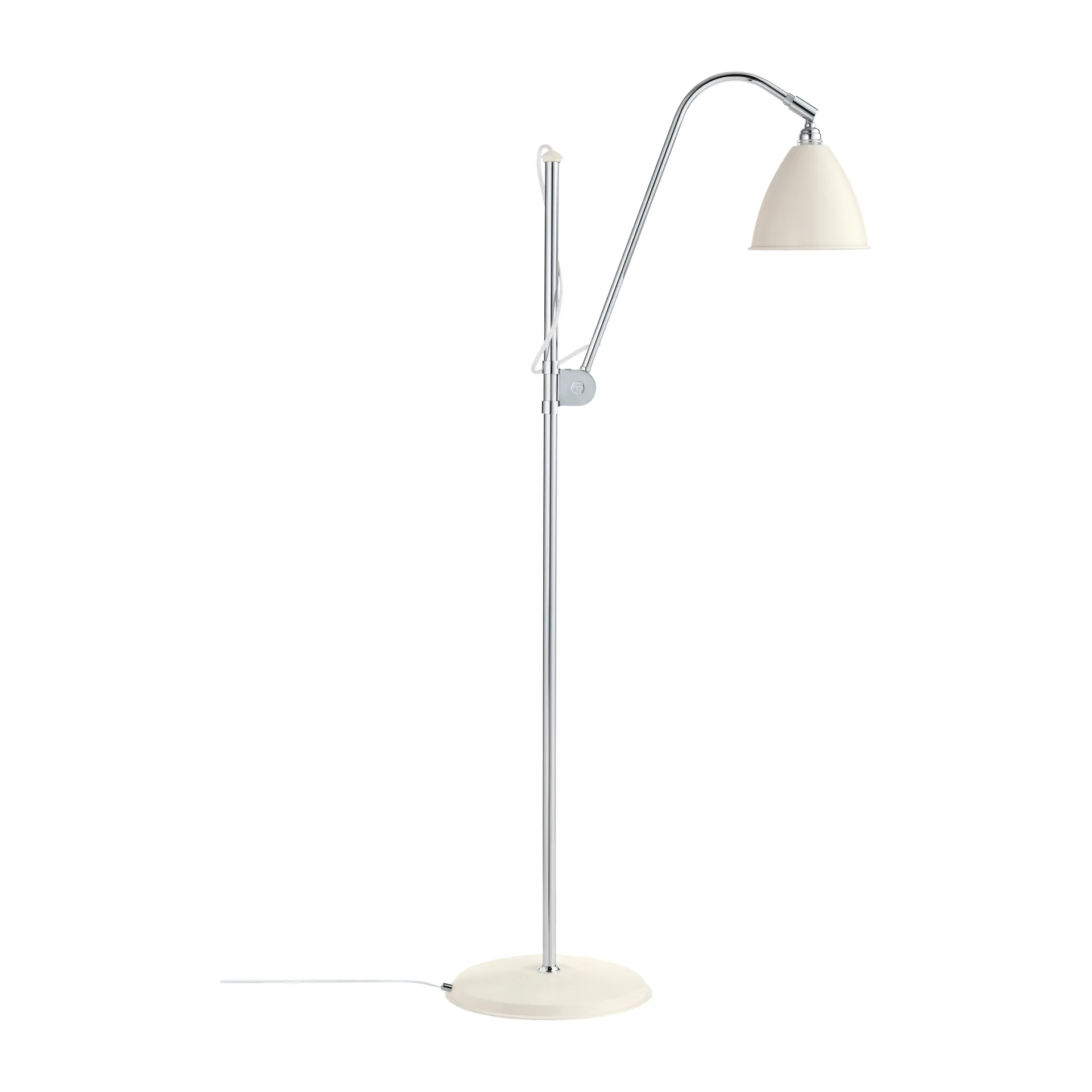 Bestlite BL3S floor lamp, matte white-chrome GUBI