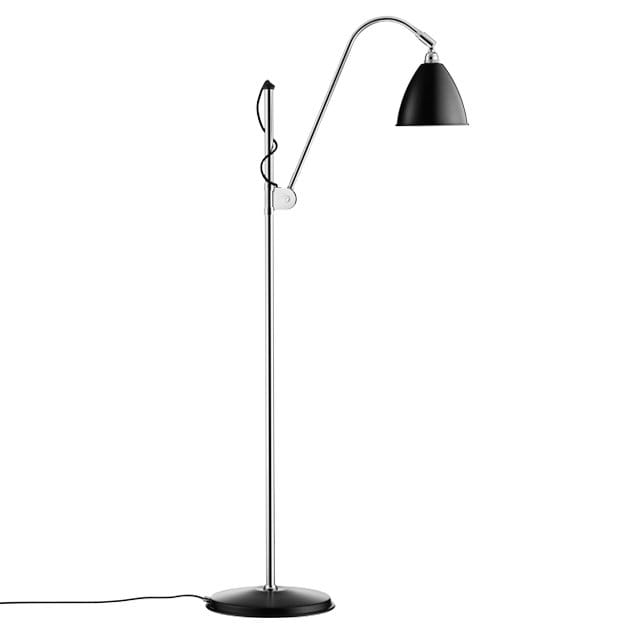 Bestlite BL3S golvlampa - Black semi matt-chrome - GUBI