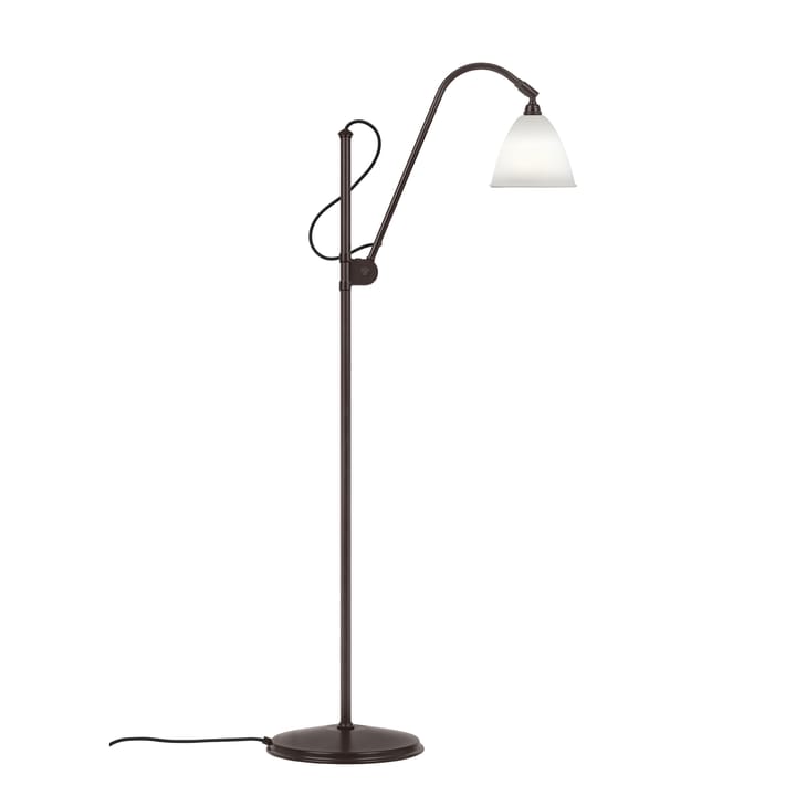 Bestlite BL3S golvlampa - Bone China-black brass - GUBI