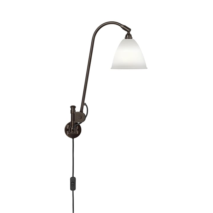 Bestlite BL6 wall lamp - bone china-black - GUBI