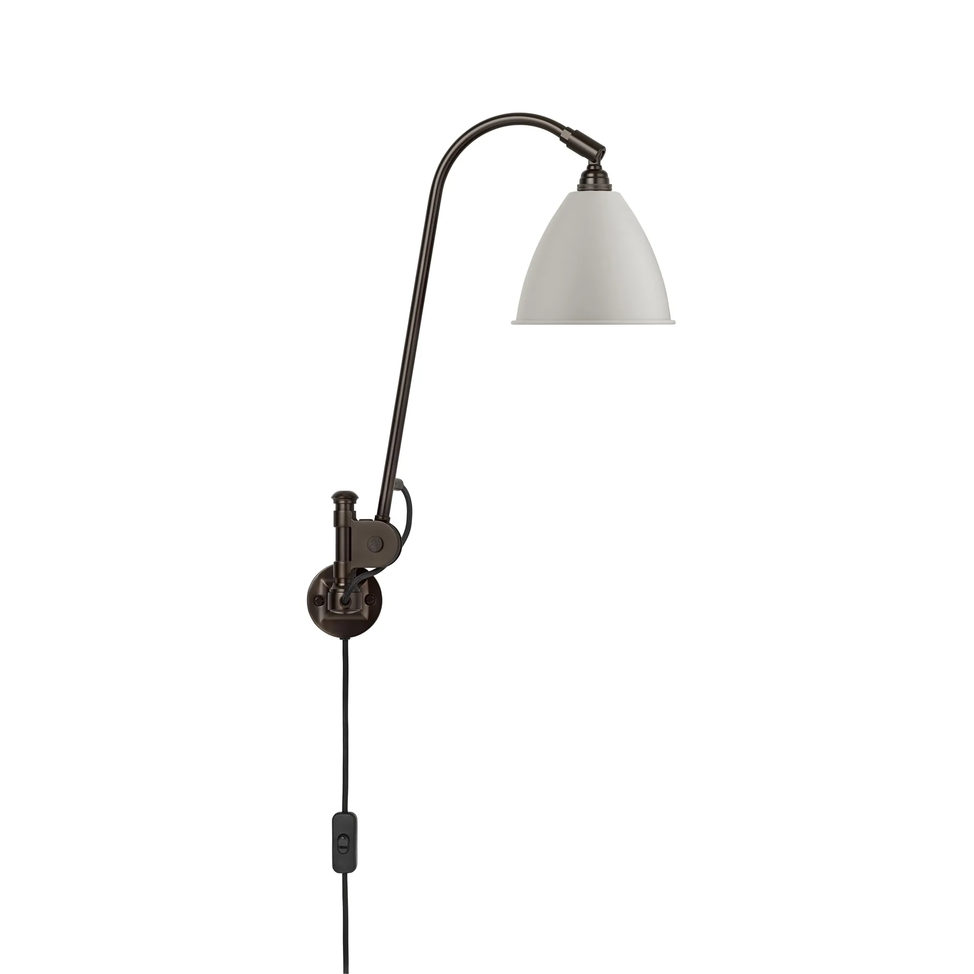 Bestlite BL6 wall lamp, classic white-black GUBI