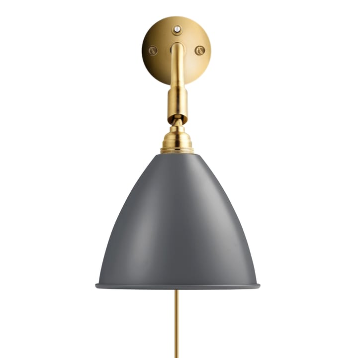 Bestlite BL7 wall lamp - grey-brass - GUBI