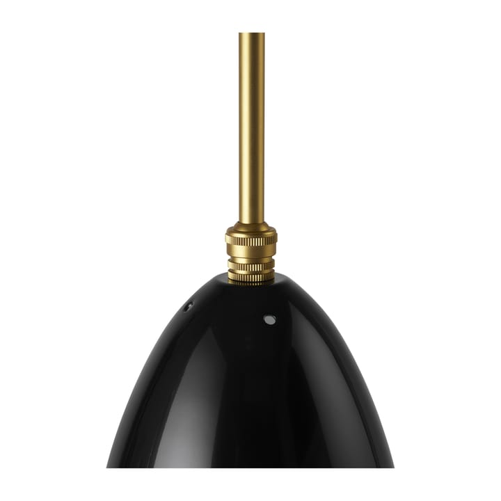 Gräshoppa Deckenleuchte poliert, Black-Brass GUBI