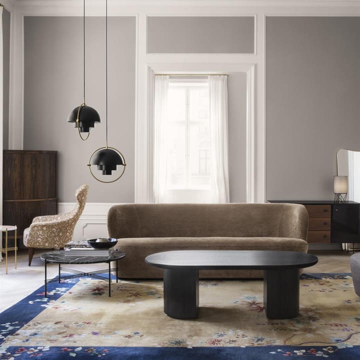 Multi-Lite ceiling lamp, brass-coal black GUBI