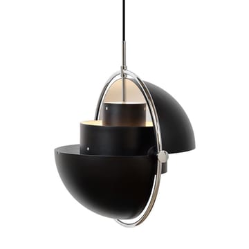 Multi-Lite ceiling lamp - chrome-black - GUBI