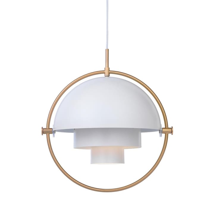 Multi-Lite Pendelleuchte - Messing-weiß - GUBI