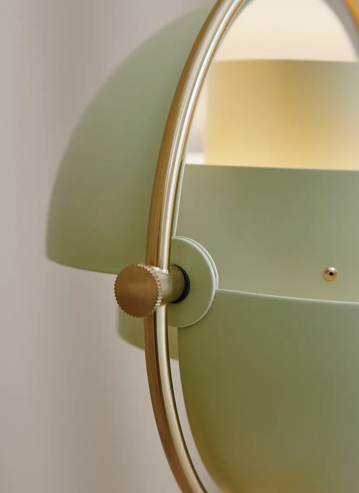 Multi-Lite Pendelleuchte small, Brass-desert sage GUBI