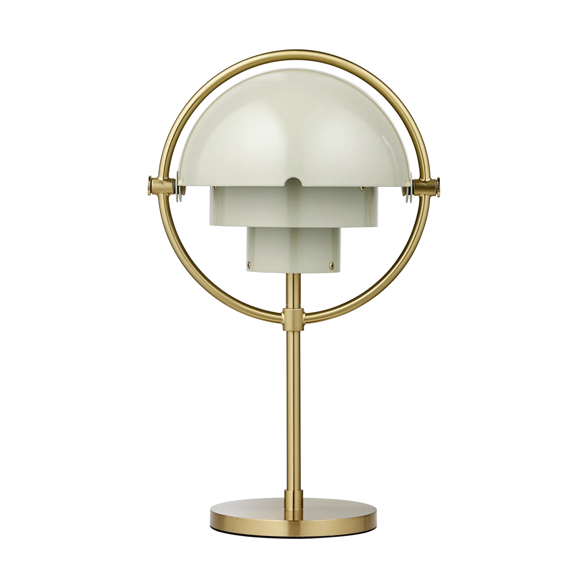 Multi-Lite portabel lampa, Pastel gray-brass GUBI
