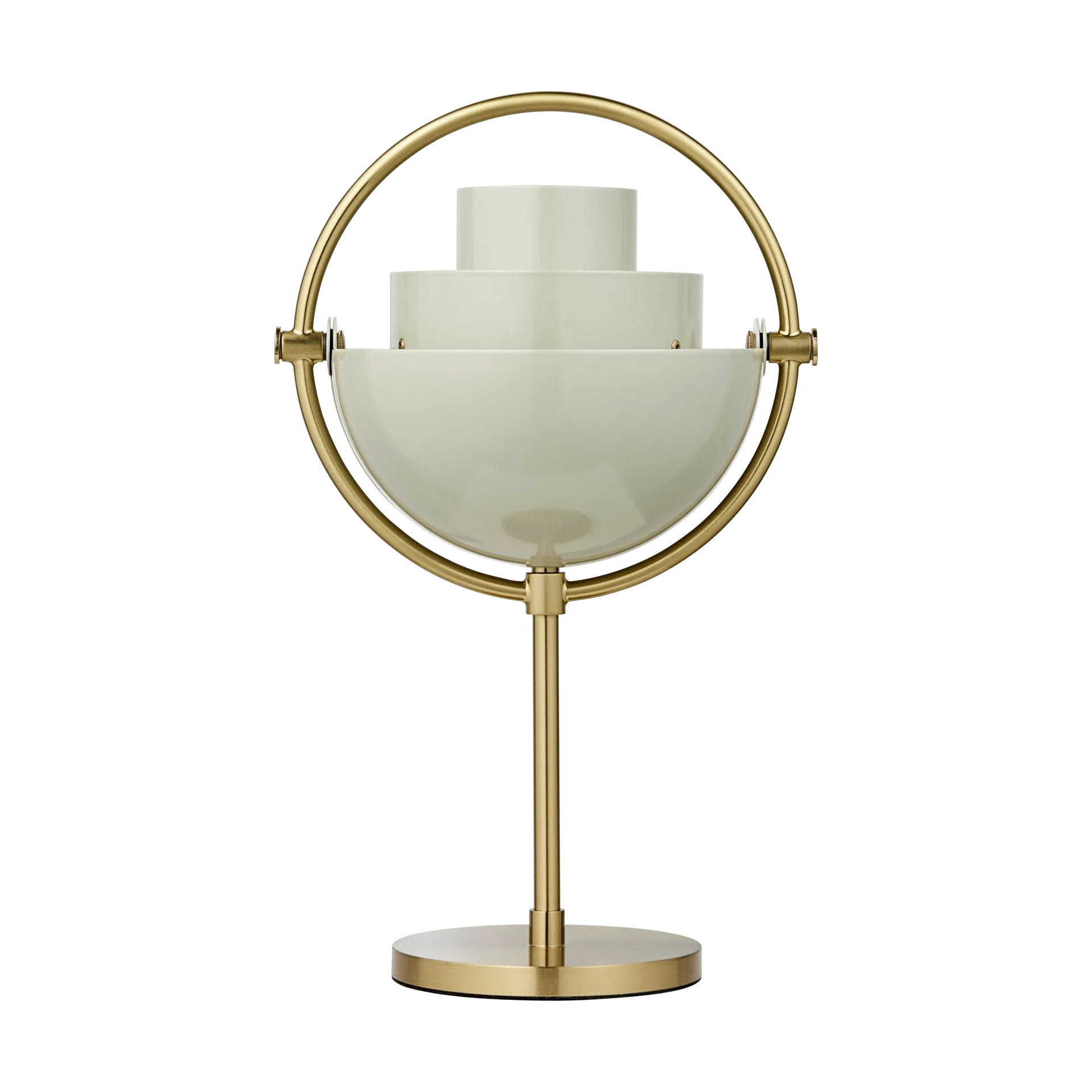 Multi-Lite portabel lampa, Pastel gray-brass GUBI