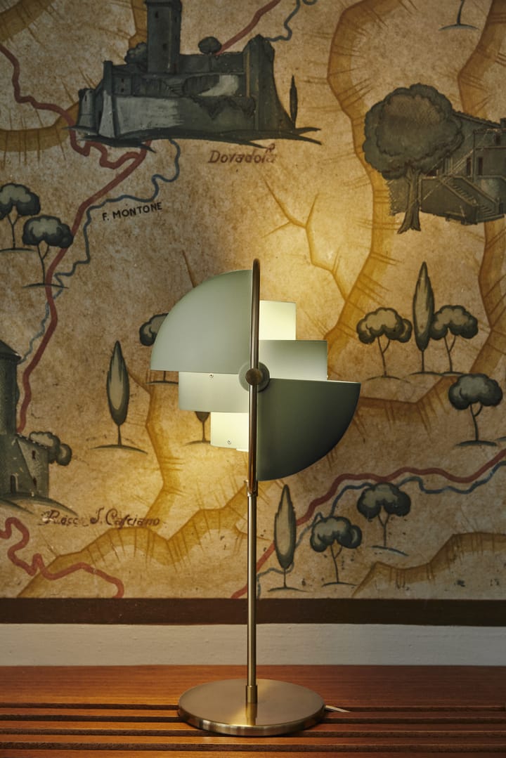 Multi-Lite Tischleuchte, Brass-desert sage GUBI