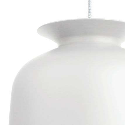 Ronde pendant large, matte white GUBI