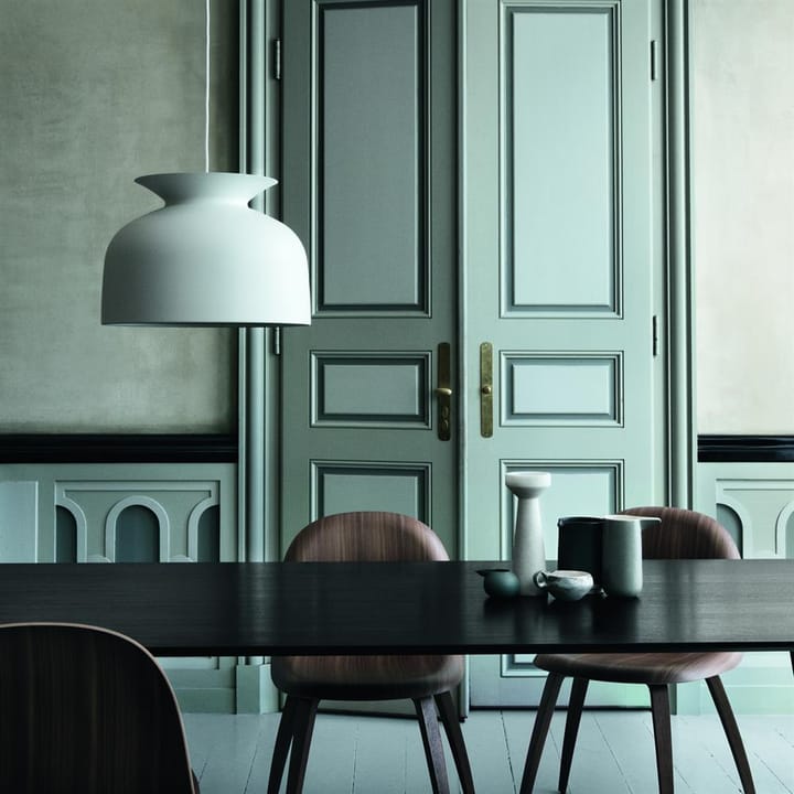 Ronde pendant large, matte white GUBI