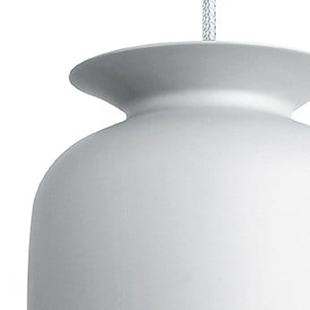 Ronde pendant small, matte white GUBI