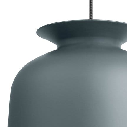 Ronde Pendelleuchte groß, Pigeon grey GUBI