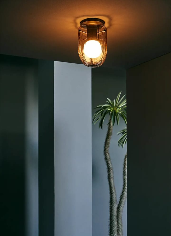 Seine ceiling lamp Ø17.2 cm, Brass-smoke GUBI