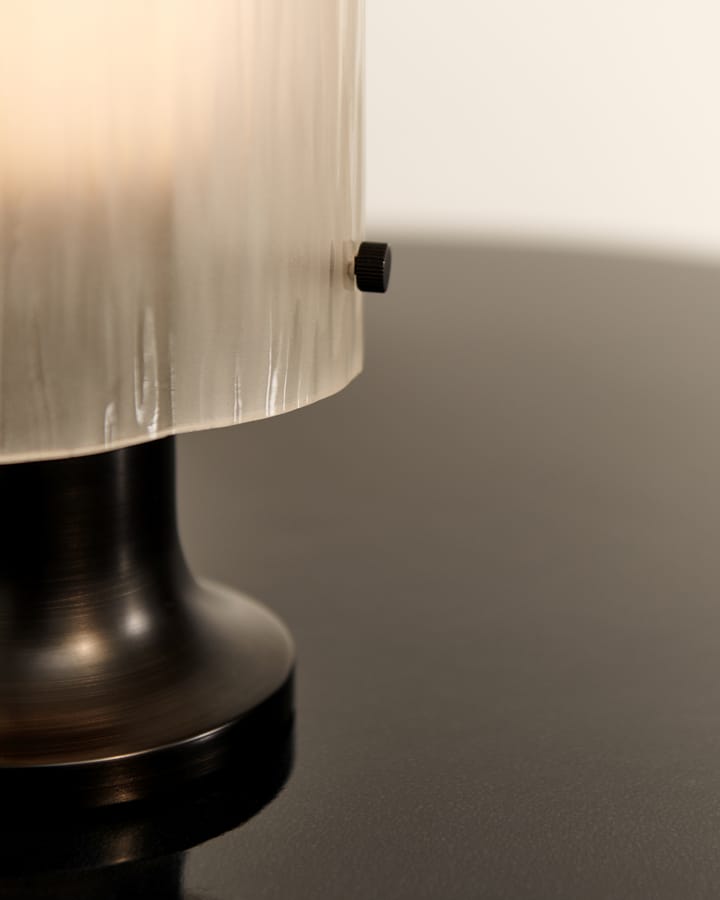 Seine Portable Lamp table lamp, Antique brass-white GUBI