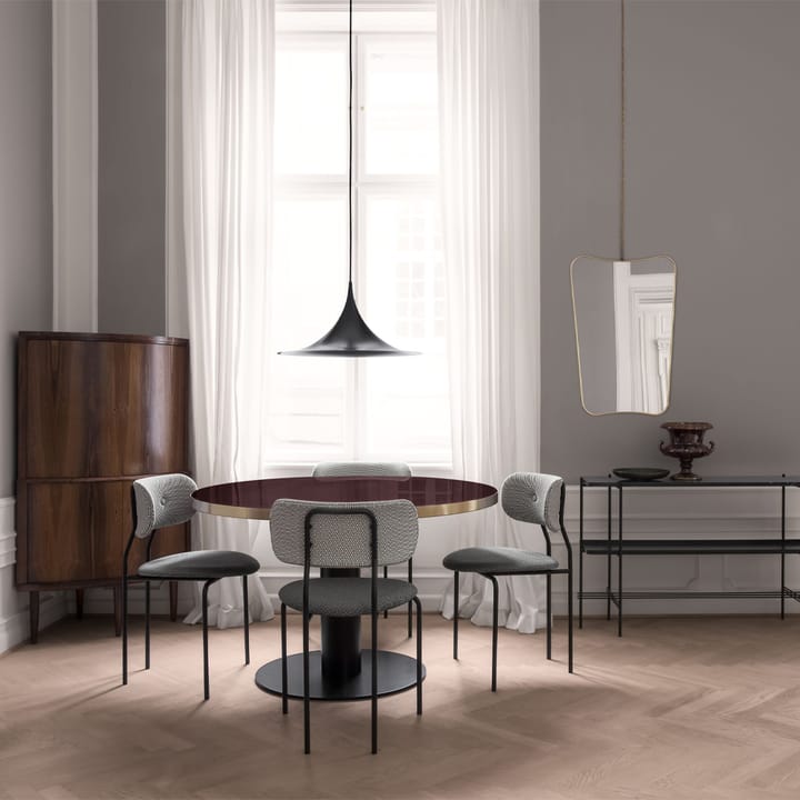 Semi Ø90 Pendelleuchte, Black semi matt GUBI