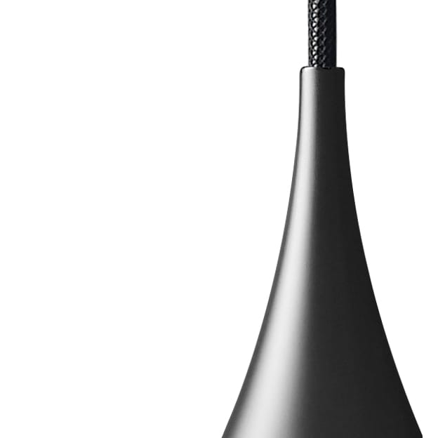 Semi lamp Ø 30 cm, Black semi matt GUBI