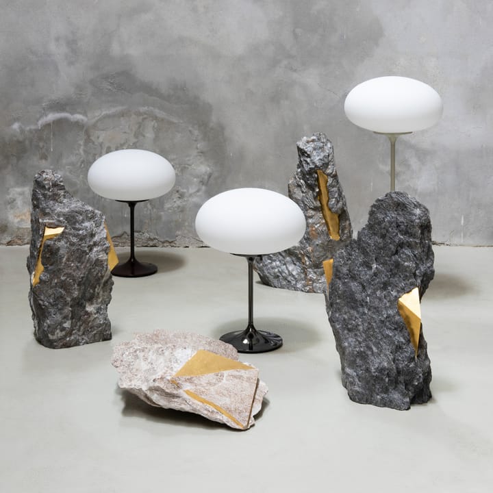 Stemlite Tischleuchte 70cm, Pebble Grey GUBI