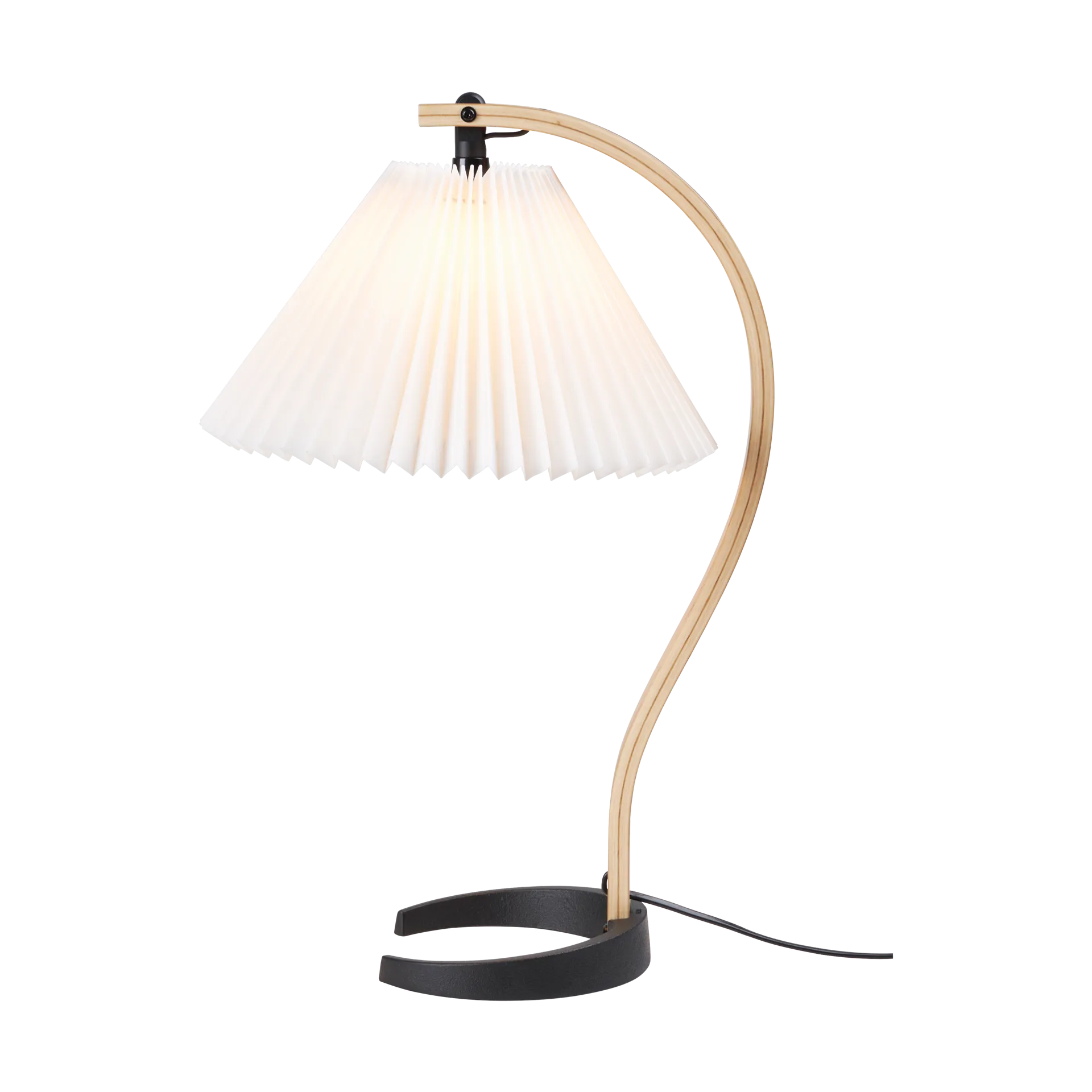Timberline bordslampa, Oak-birch-white GUBI