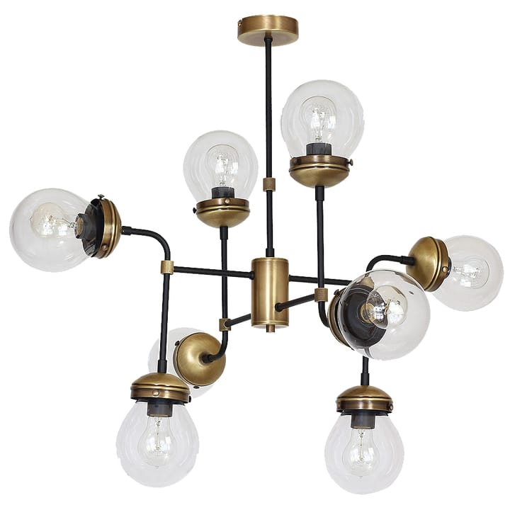 Hydro 8 ceiling lamp 75 cm - Oxide-black - Hallbergs Belysning