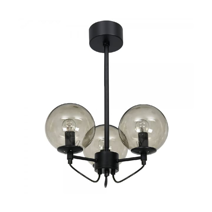 Perla 3 Ceiling Lamp 40 cm - Black - Hallbergs Belysning