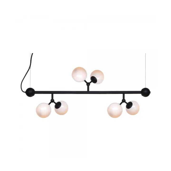 Atom mini pendel 81 cm, Opal Halo Design