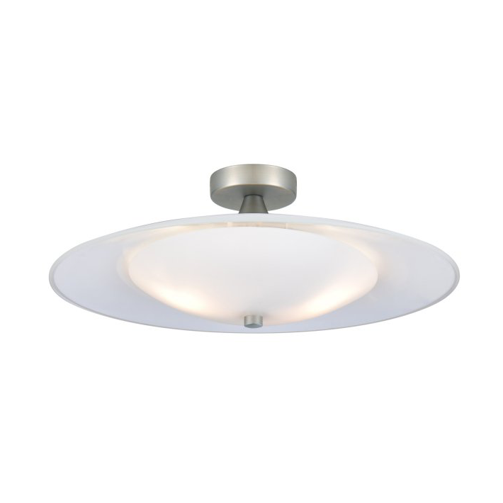 Halo Design Baroni ceiling lamp 48 cm Silver-colored
