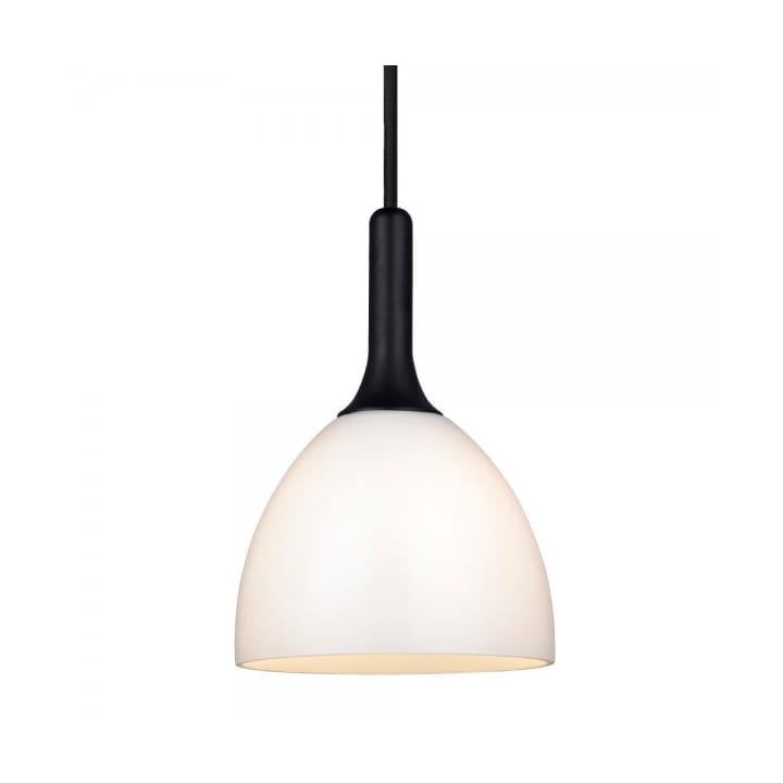 Bellevue pendant lamp 20 cm - Opal-black oiled wood - Halo Design