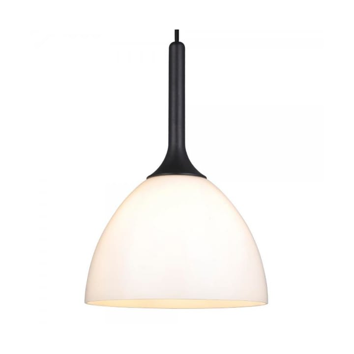 Bellevue Pendelleuchte 32 cm - Opal-black oiled wood - Halo Design