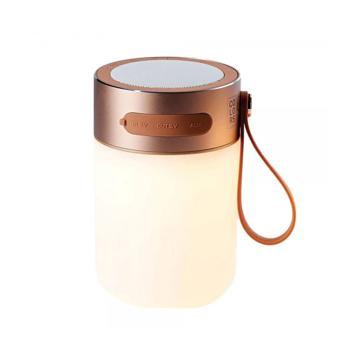 Colors LED Sound Jar - Copper - Halo Design