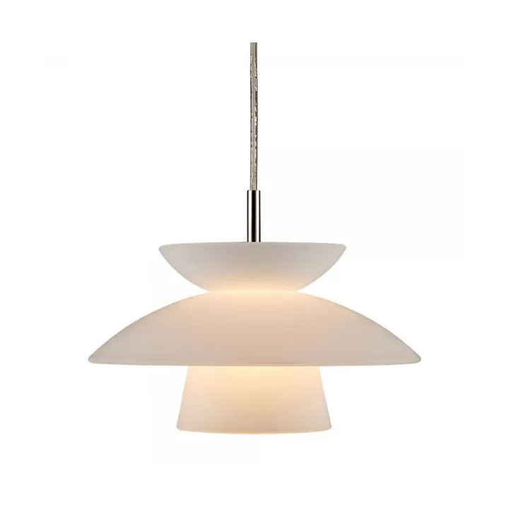 Dallas Pendelleuchte medium Ø24 cm, Opal Halo Design Dallas Pendelleuchte medium Ø24 cm, Opal Halo Design