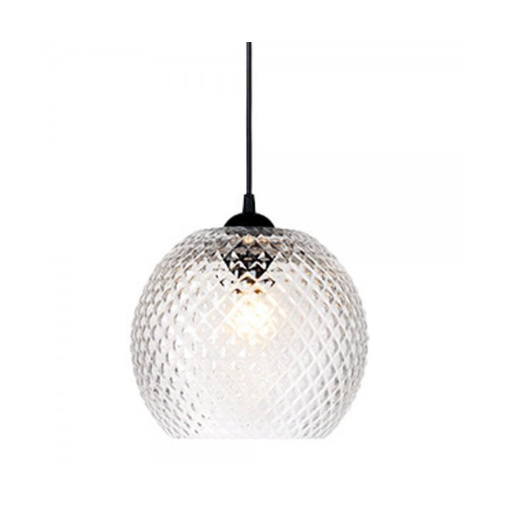 Halo Design Nobb ball ceiling lamp Ø22cm Transparent