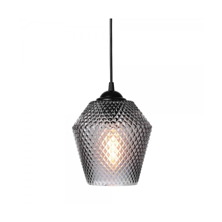 Halo Design Nobb edgy ceiling lamp 18 cm Smoke