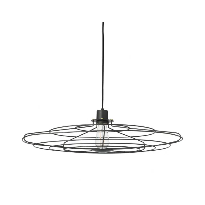 Halo Design Radio Pendant 73 cm Black