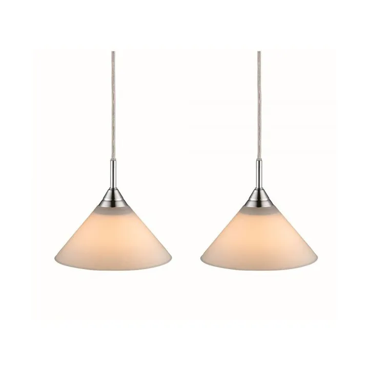 Halo Design Schuhmacher Pendelleuchten-Set Ø19 cm Opal