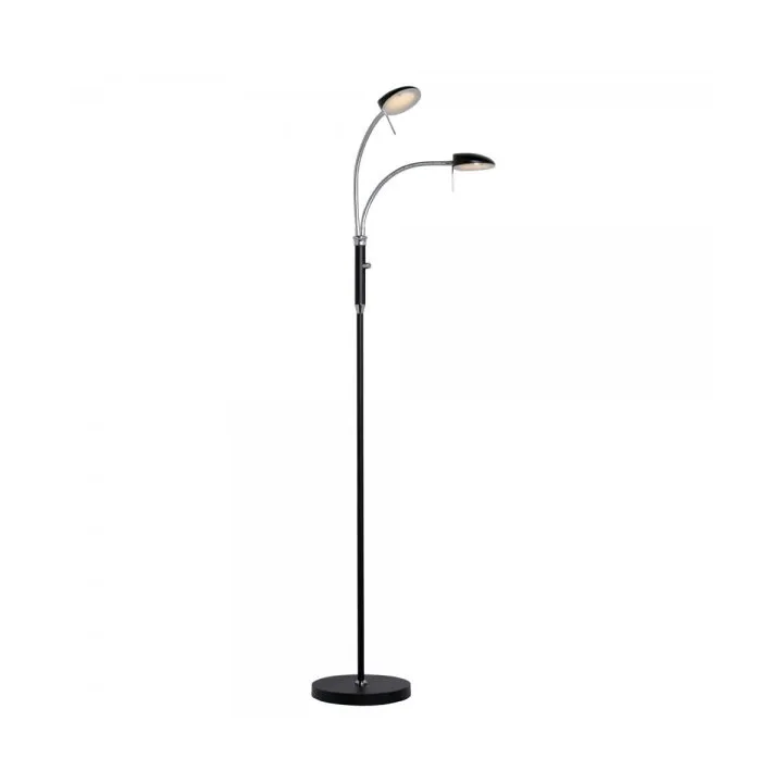 Halo Design Vegas 2-arm floor lamp 140 cm Black