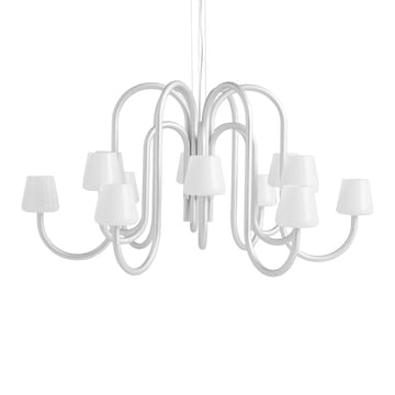 Apollo 1065 ceiling crown - White opal - HAY