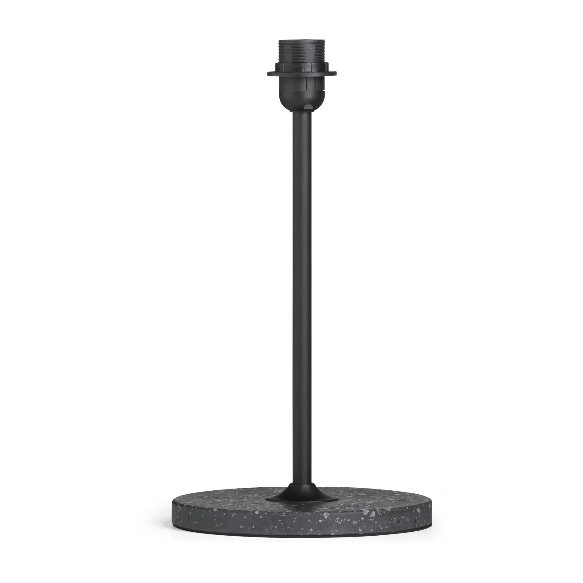Common lampfot 39 cm, Soft black-black terrazzo HAY